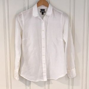 J.Crew Linen Shirt, Baird McNutt Irish Linen. Perfect Fit.